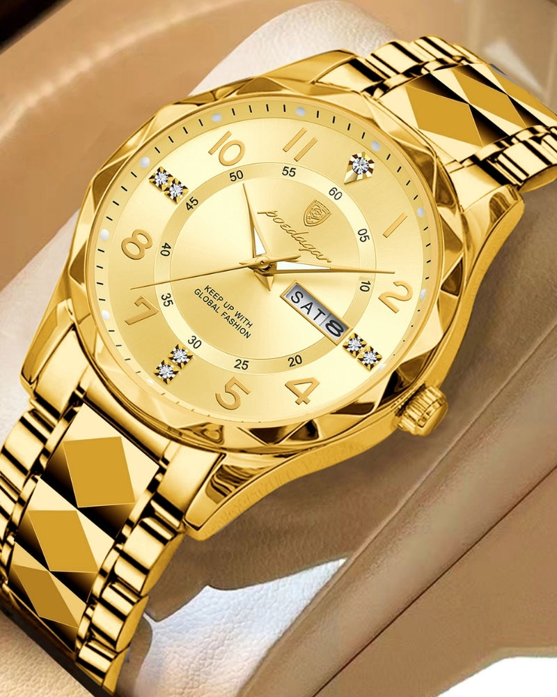 Old Money Reloj de Acero Bicolor Clásico