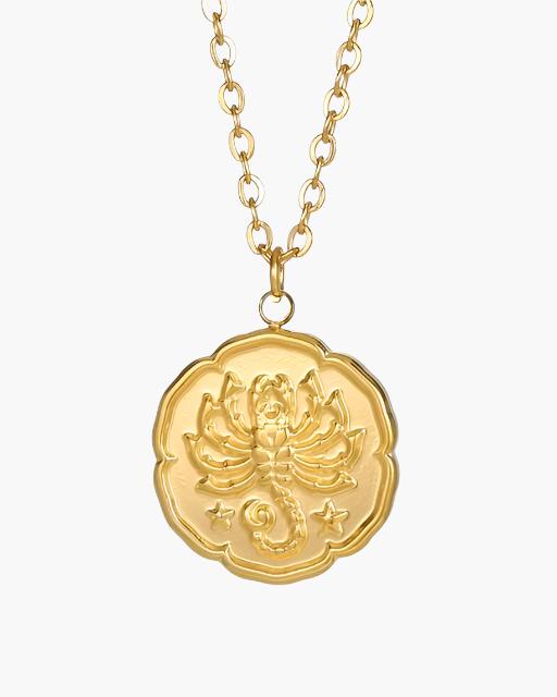 Old Money Collar De Signo Zodiacal Oro