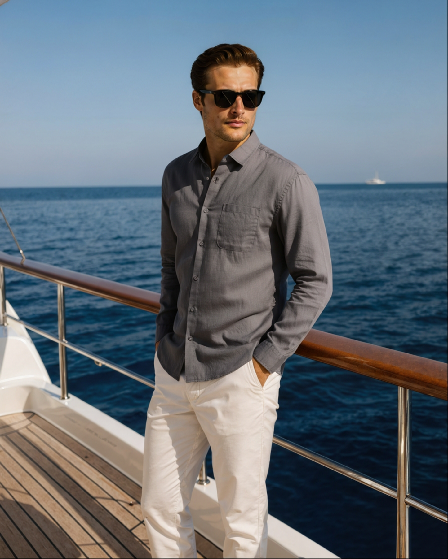 Old Money Cape Town Camisa de Lino 100%