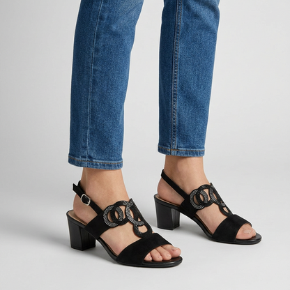 Lorena Milano Gea Sandalias Mujer Tacón Cómodas