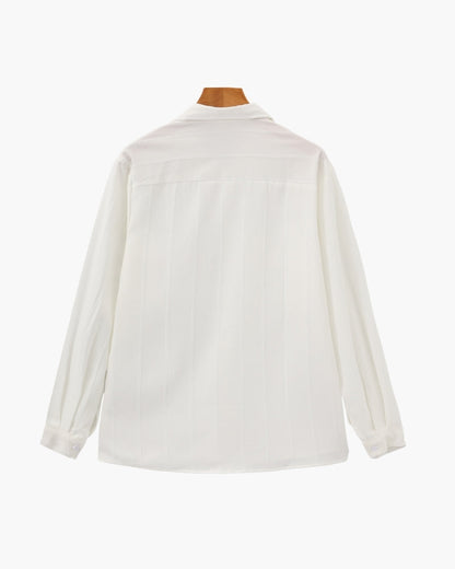 Old Money Camisa Acanalada ST Tropez Hombre
