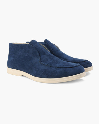 Old Money Zapatos Mocasín De Piel De Ante Hombre
