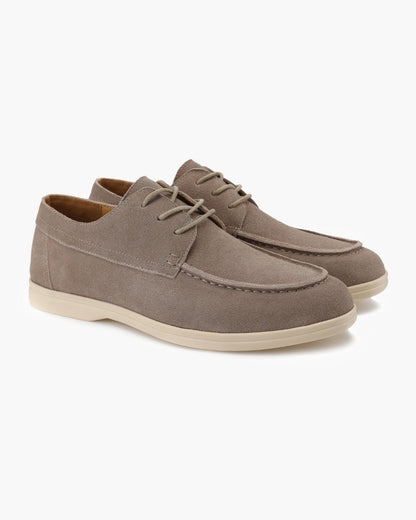 Old Money Zapatos De Ante Con Cordones Hombre