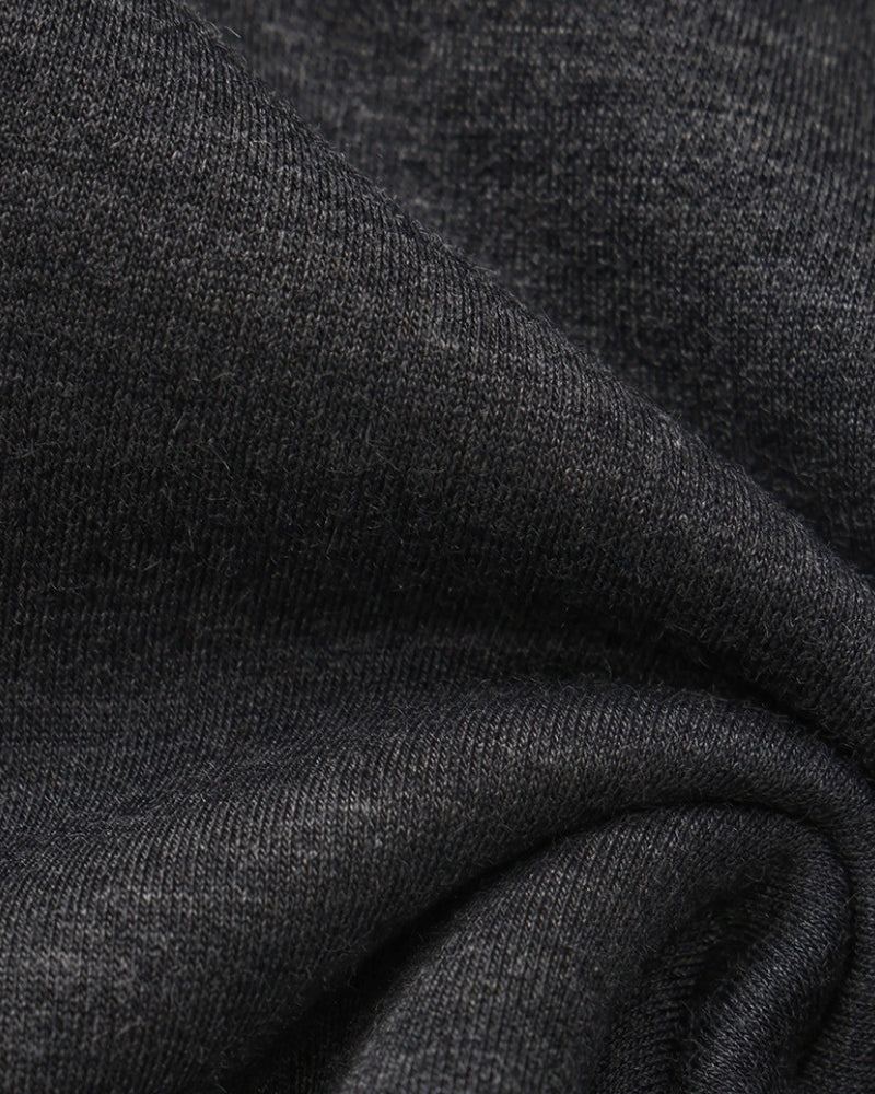 Old Money Sudadera Clásica de Mezcla Modal