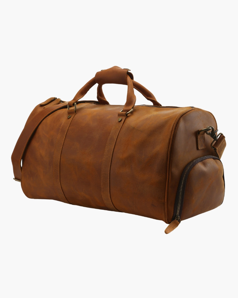 Bolsa de Viaje Montague de Cuero Old Money