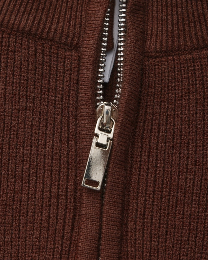 Old Money Jersey De Punto Con Cremallera Media Hombre