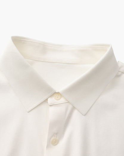 Old Money Camisa Entallada De Algodón Con Elasticidad Hombre