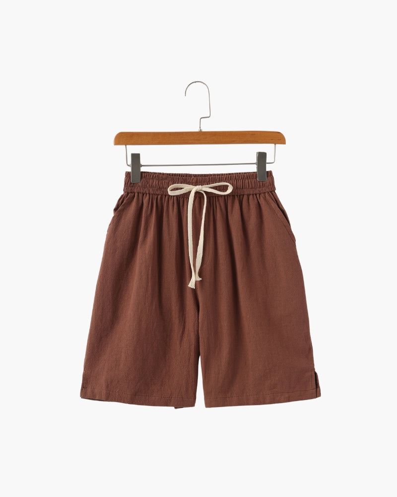 Old Money Lago Shorts Lino Hombre