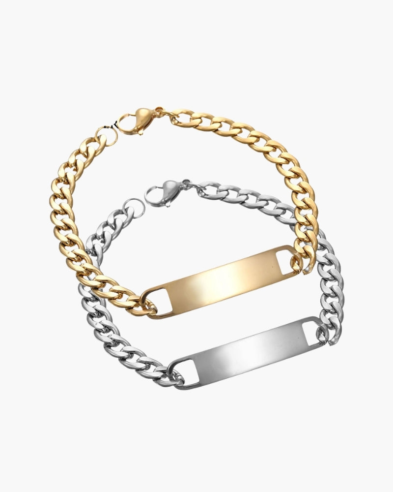Old Money Signature Chain Bracelet Acero Inoxidable