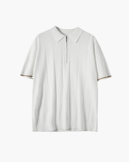 Old Money Polo de Contraste Premium