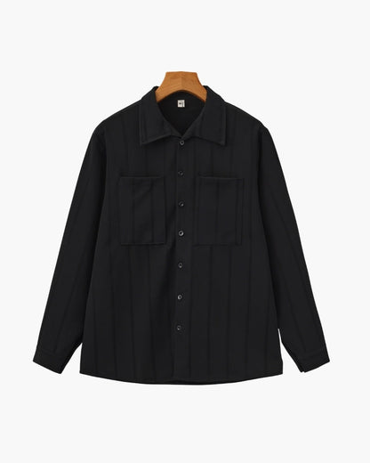 Old Money Camisa Acanalada ST Tropez Hombre