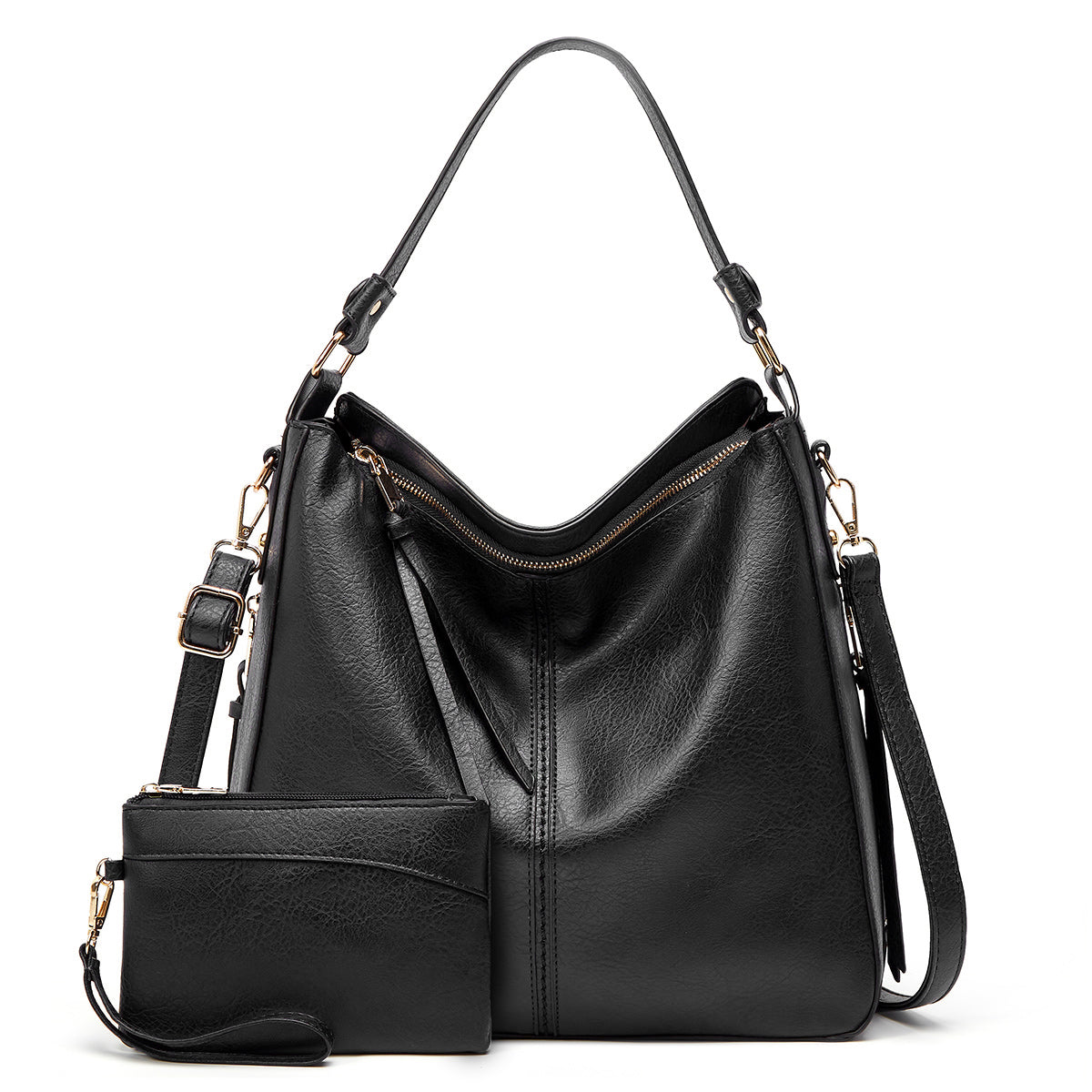 Hypersku Bolso Hobo Lujo Cuero Antirrobo