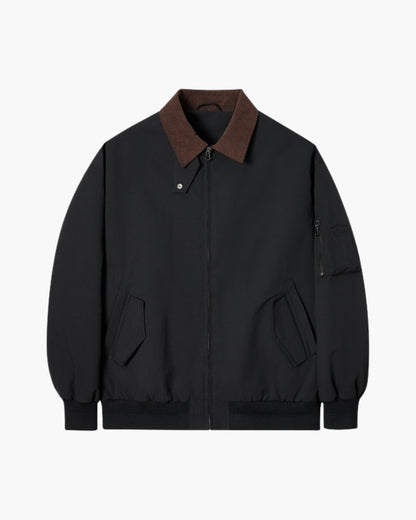 Old Money Chaqueta Harrington Clásica Hombre