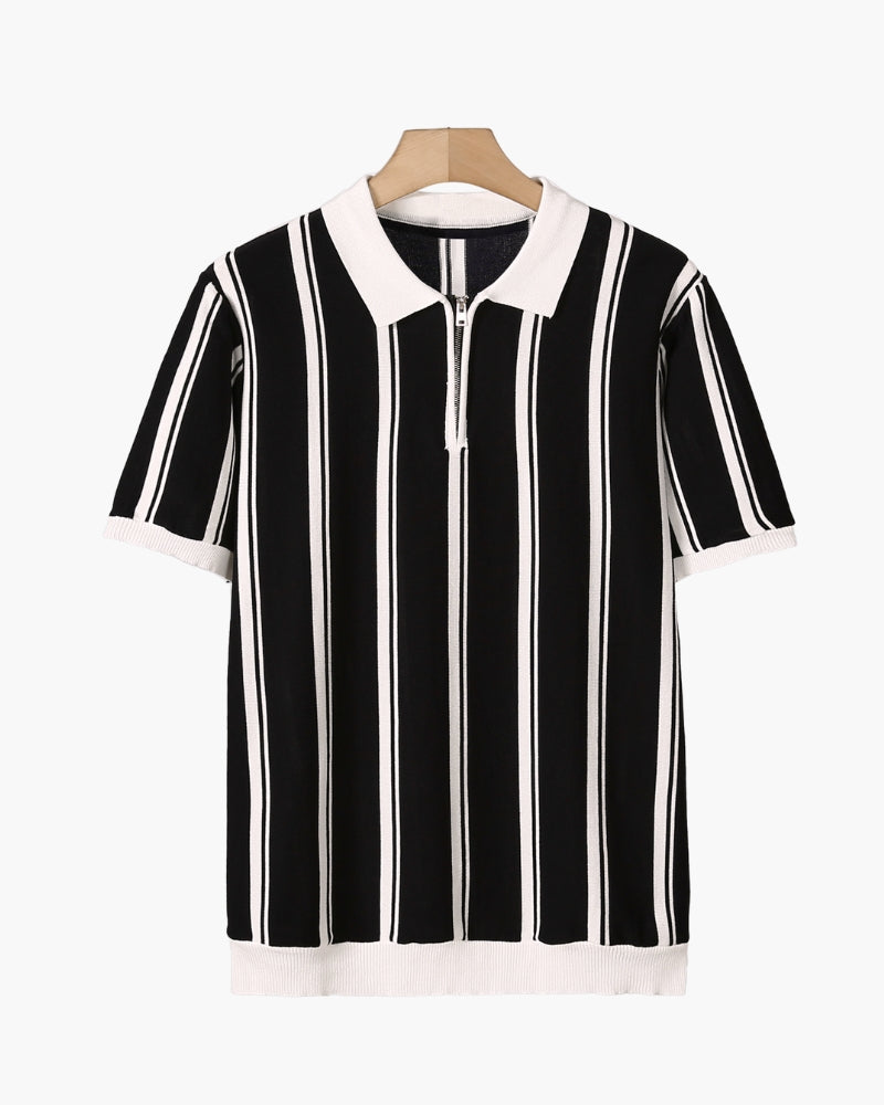 Old Money Modena Jersey De Punto Cremallera Media Hombre