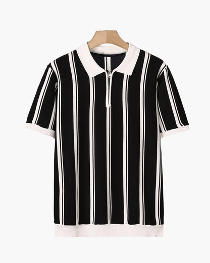 Old Money Modena Jersey De Punto Cremallera Media Hombre