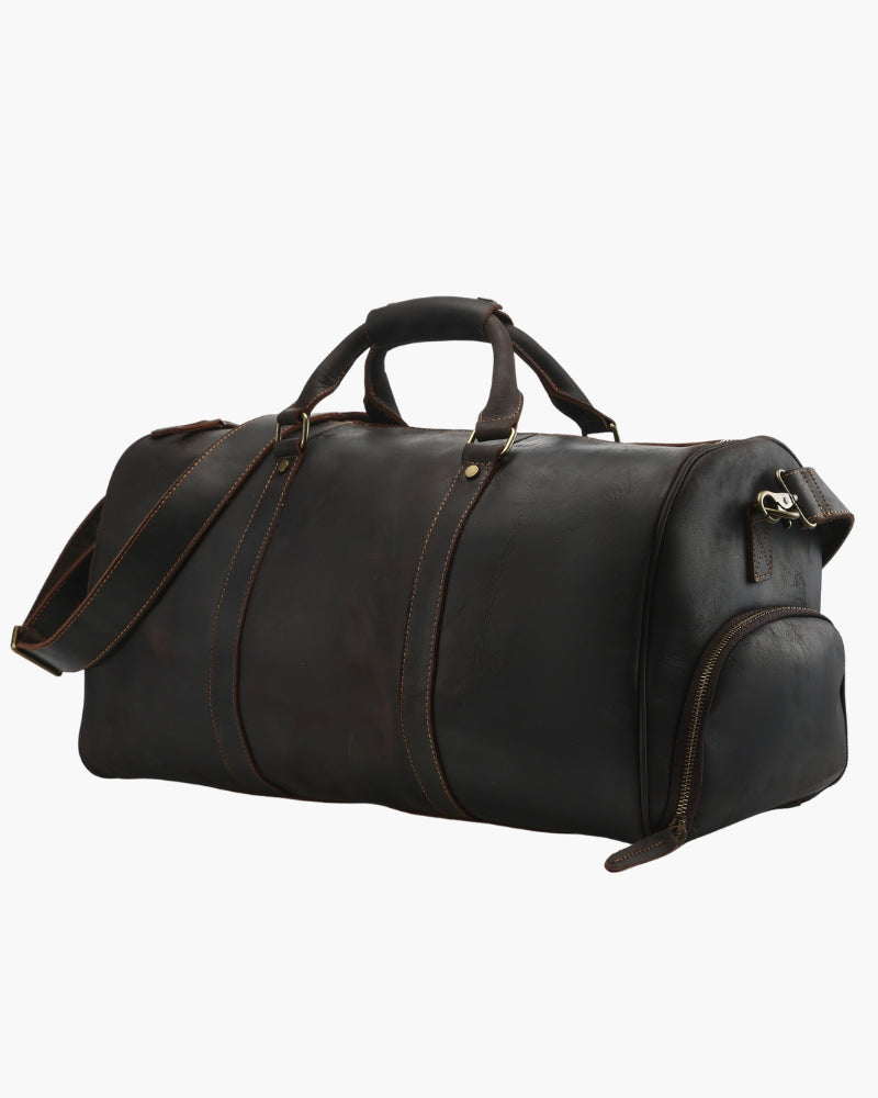Bolsa de Viaje Montague de Cuero Old Money