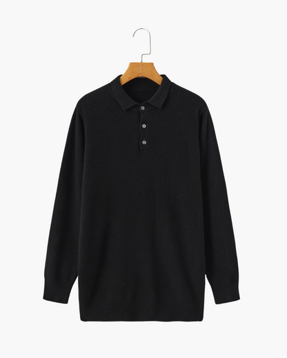 Old Money Polo De Pura Cashmere Hombre