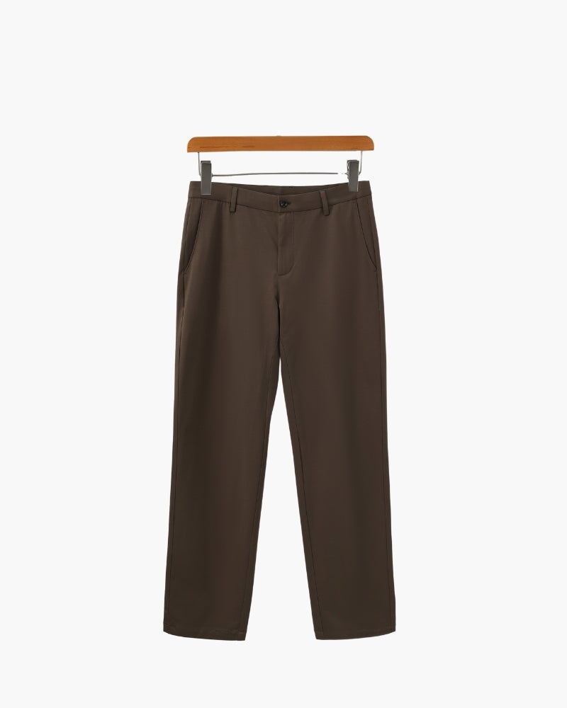 Old Money Pantalón De Mezcla De Lana Hombre