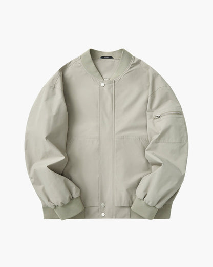Old Money Chaqueta Bomber Minimalista Hombre