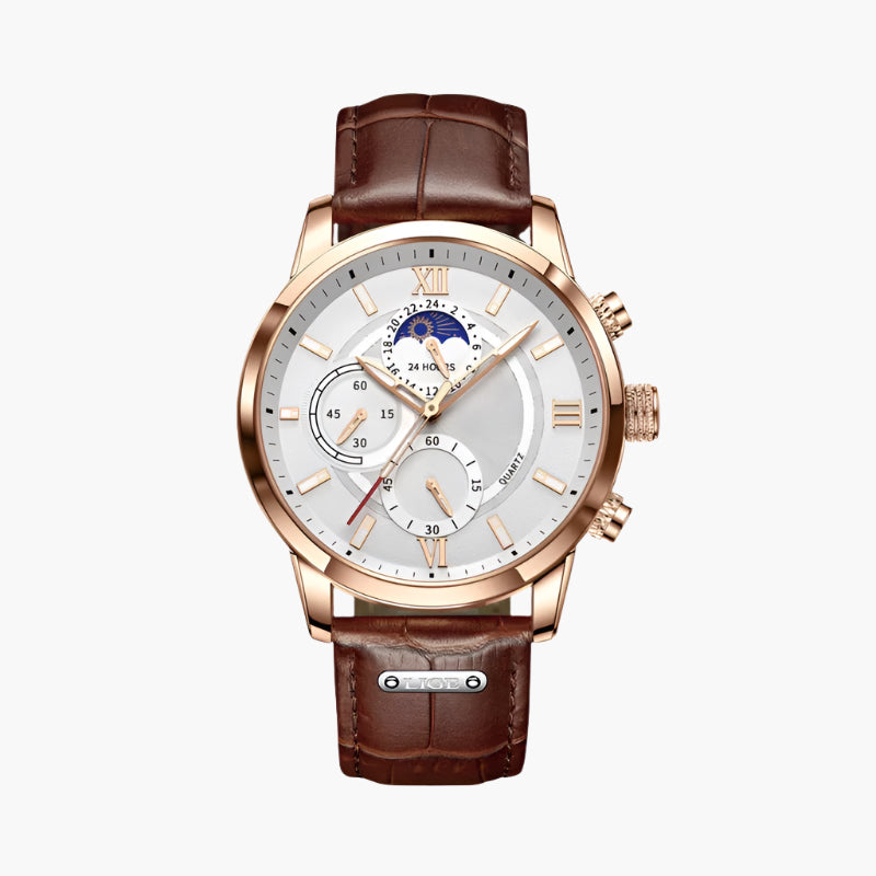 PARIJAN Reloj Clásico de Cuero