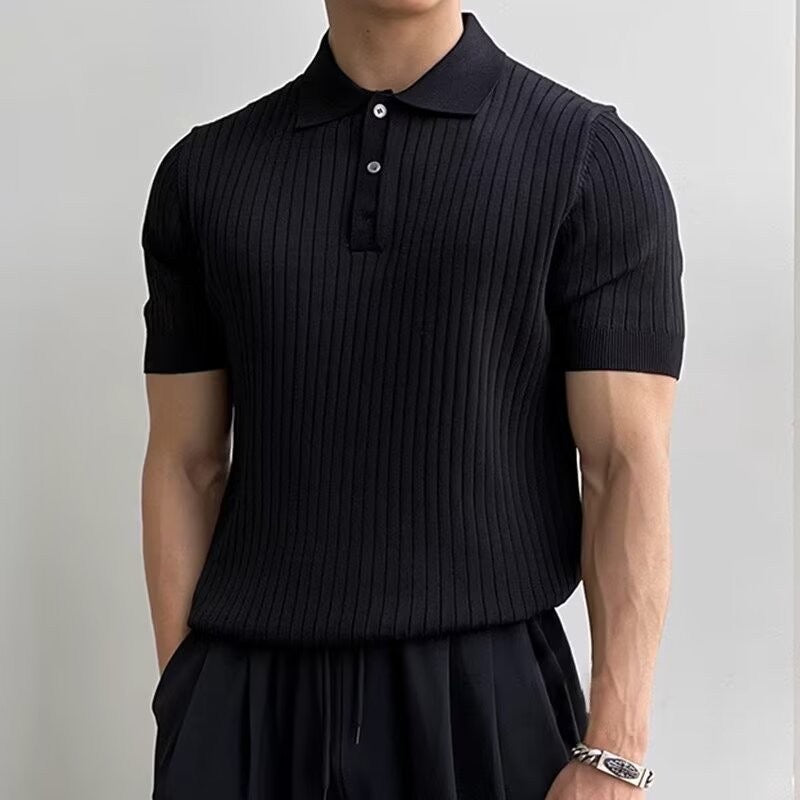 PARIJAN Polo de Punto de Algodón para Hombre