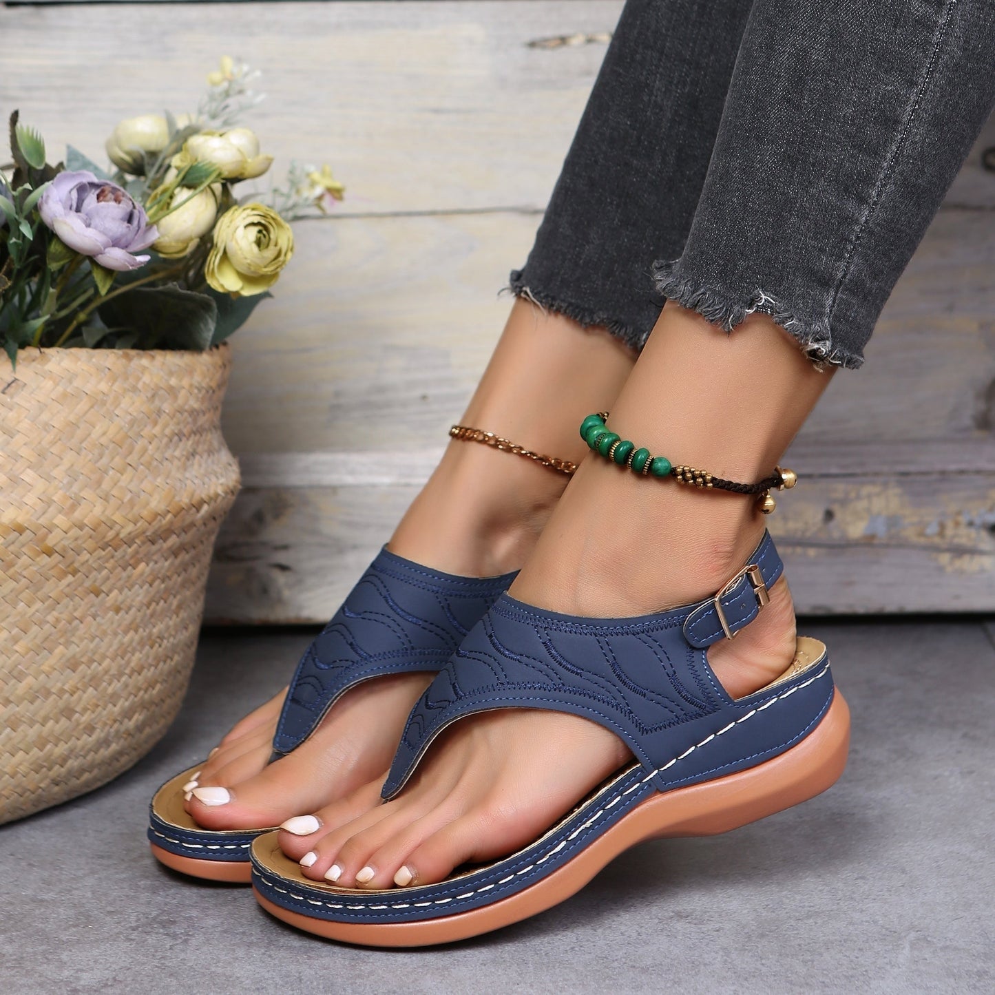 Delacroix Paris Sandalias Ortopédicas Ergonómicas Clara