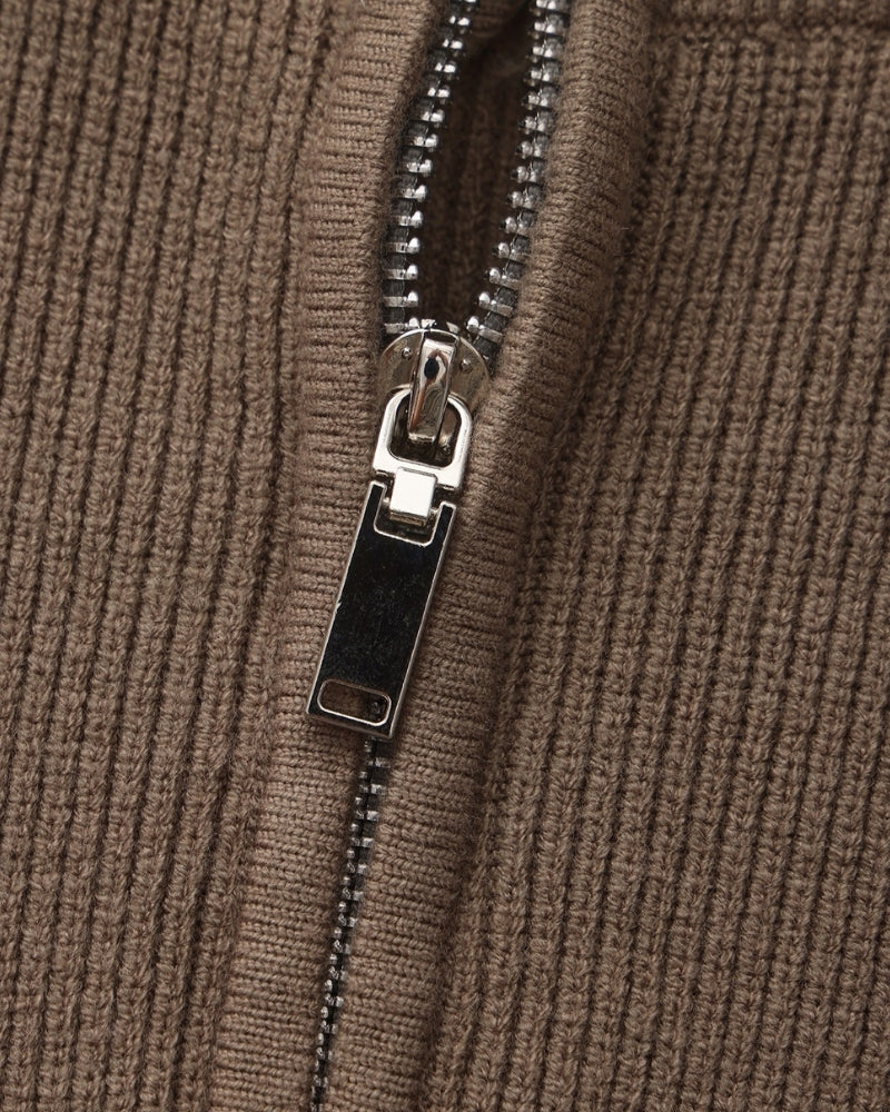 Old Money Jersey De Punto Con Cremallera Media Hombre