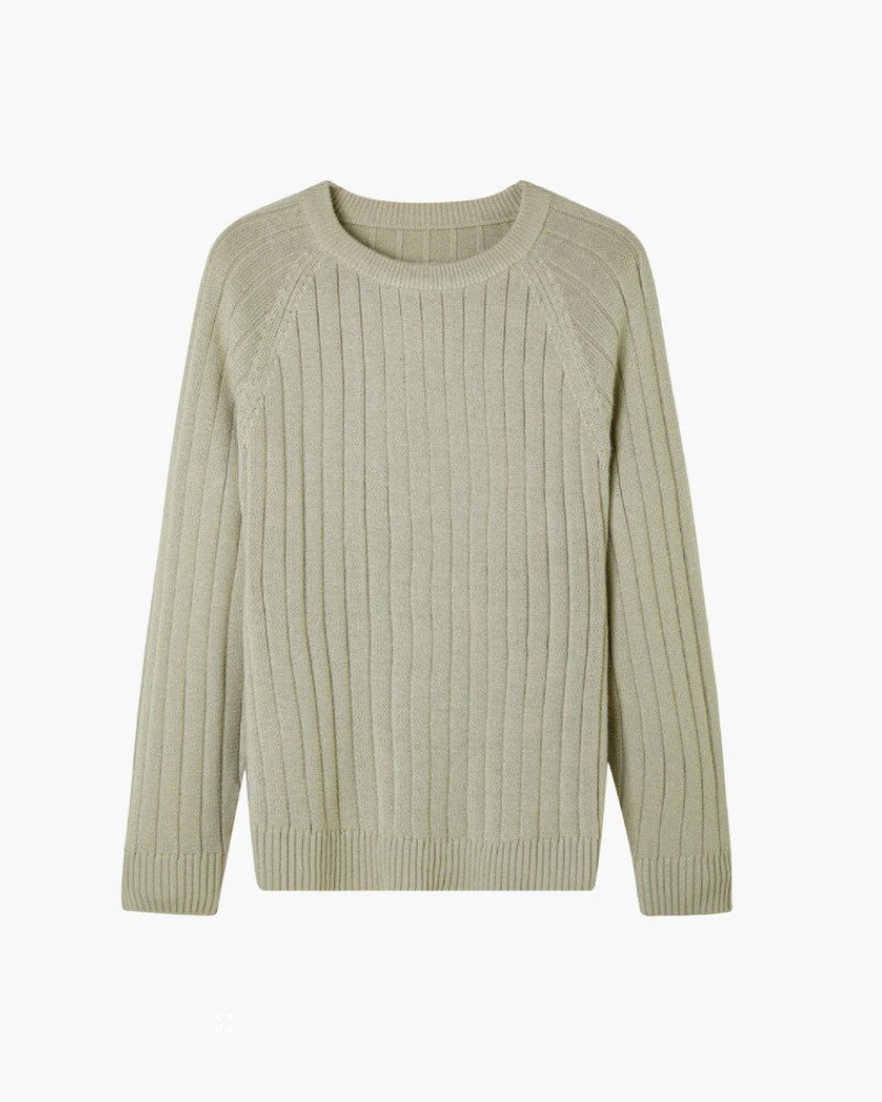 Old Money Suéter De Lana Premium 100% Hombre