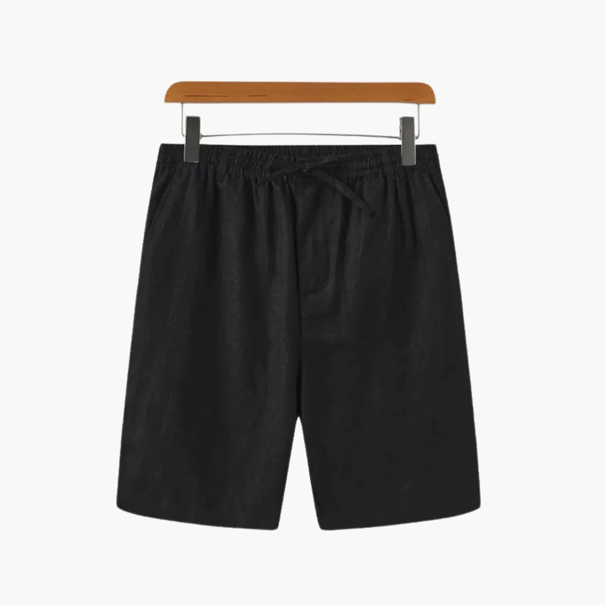 PARIJAN Pantalones Cortos de Lino Como