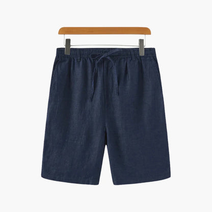 PARIJAN Pantalones Cortos de Lino Como