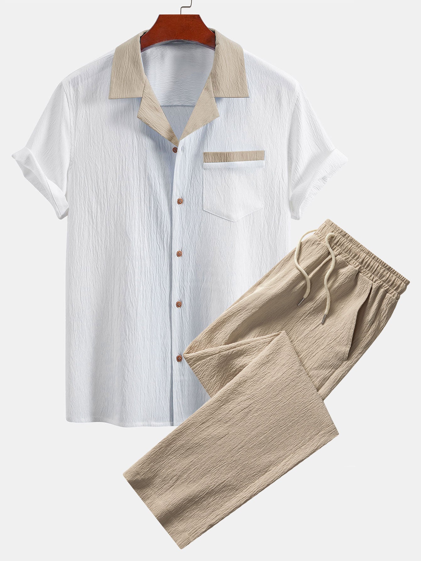 JHY Conjunto de Lino Cerdeña