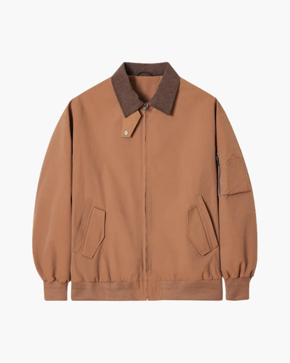 Old Money Chaqueta Harrington Clásica Hombre