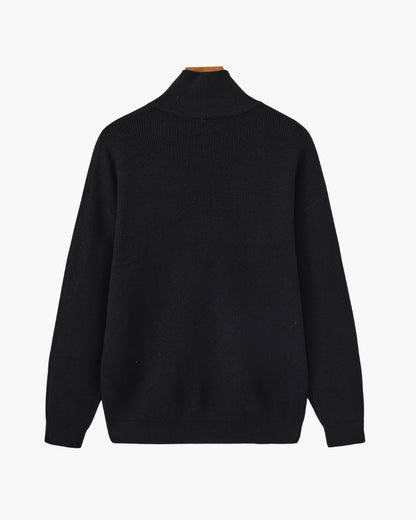 Old Money Jersey De Punto Con Cremallera Media Hombre