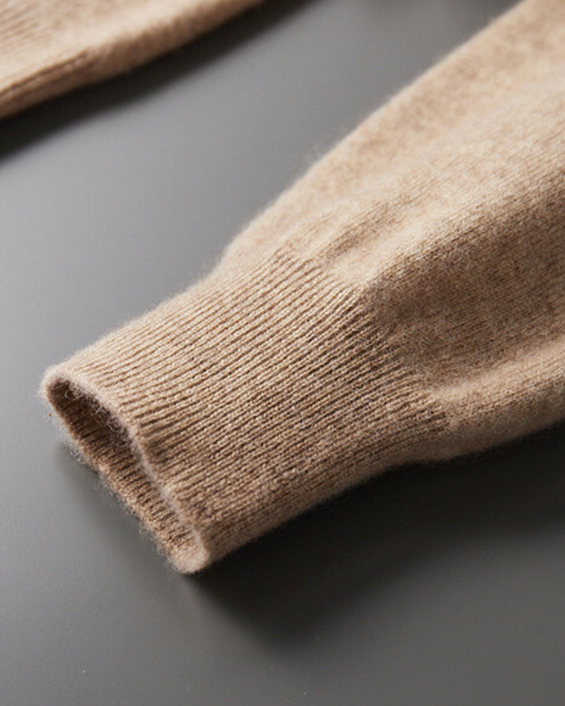 Old Money Sudadera Con Capucha 100% Cashmere Hombre