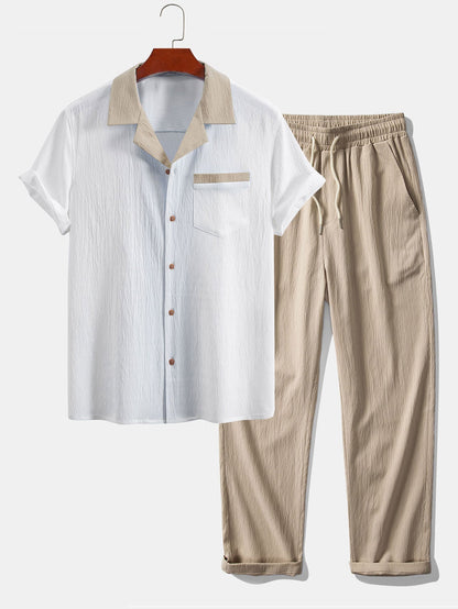 JHY Conjunto de Lino Cerdeña