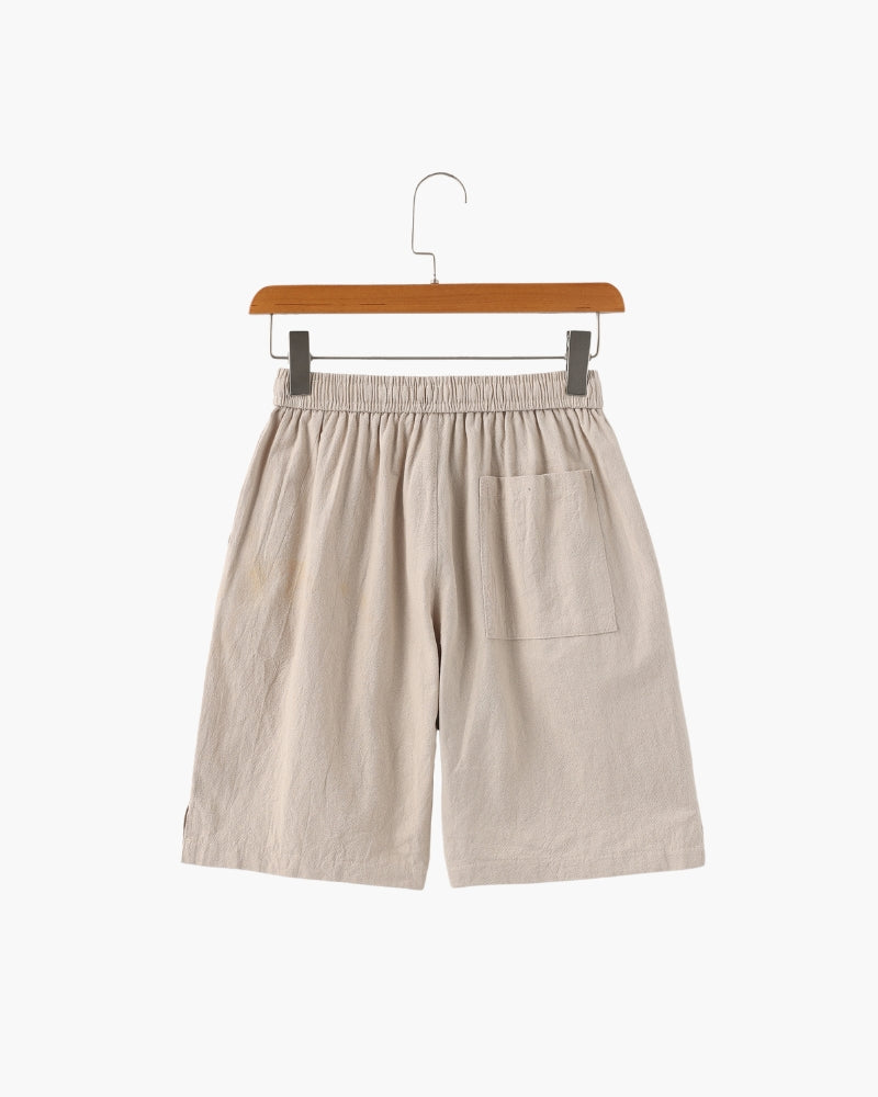 Old Money Lago Shorts Lino Hombre