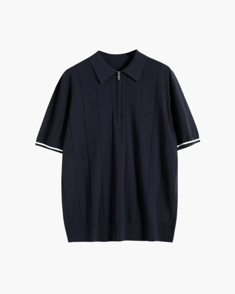 Old Money Polo de Contraste Premium