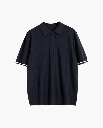 Old Money Polo de Contraste Premium