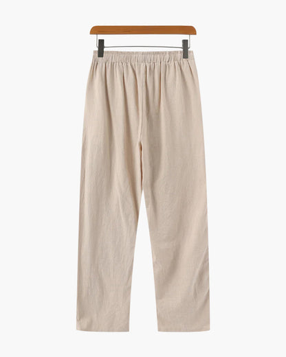 Old Money Pantalón De Lino Zanzibar Hombre