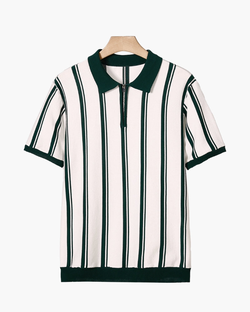 Old Money Modena Jersey De Punto Cremallera Media Hombre