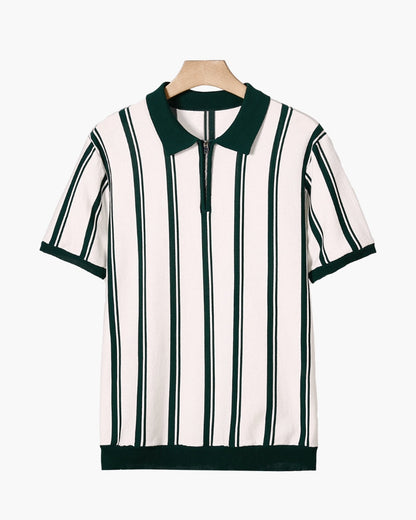Old Money Modena Jersey De Punto Cremallera Media Hombre