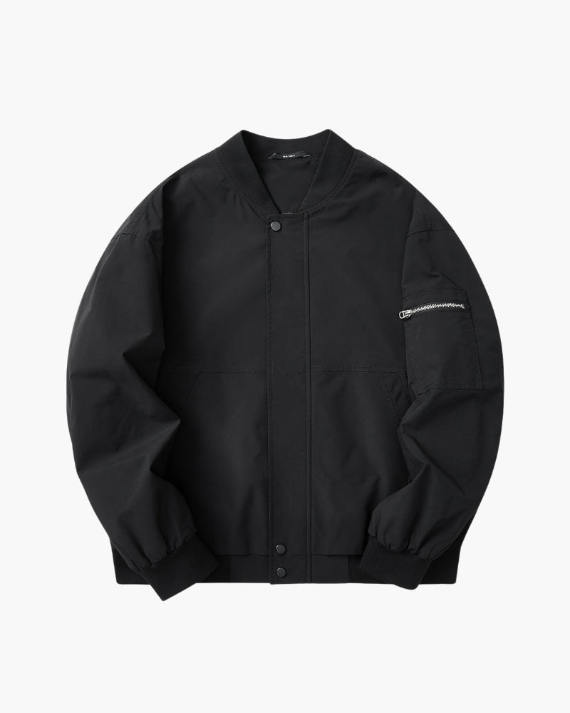 Old Money Chaqueta Bomber Minimalista Hombre