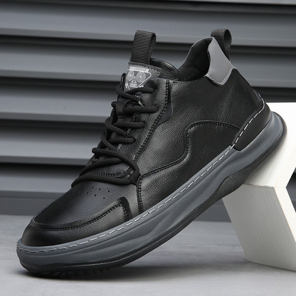 Olympus London Zapatillas de Piel Alberti