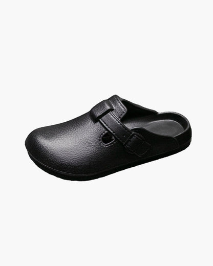 Old Money Clogs Clásicos Impermeables Con Hebilla Hombre