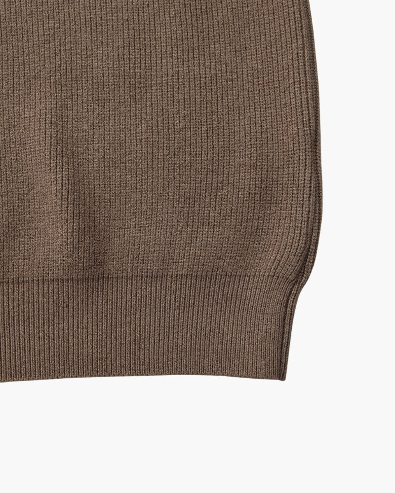 Old Money Jersey De Punto Con Cremallera Media Hombre