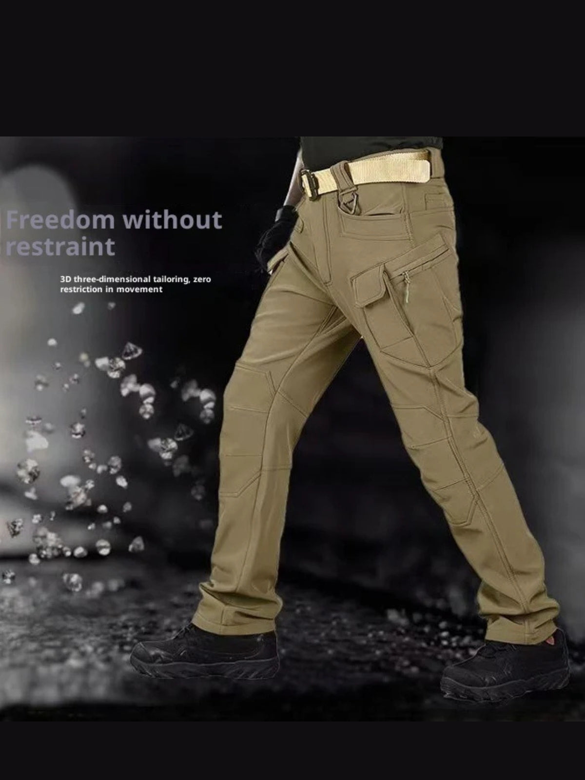 Minimal Vintage Pantalones Softshell Forro Polar