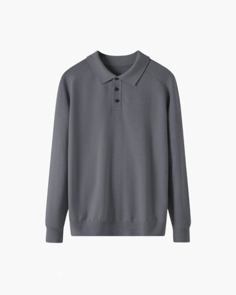 Old Money Polo De Lana Premium 100% Hombre