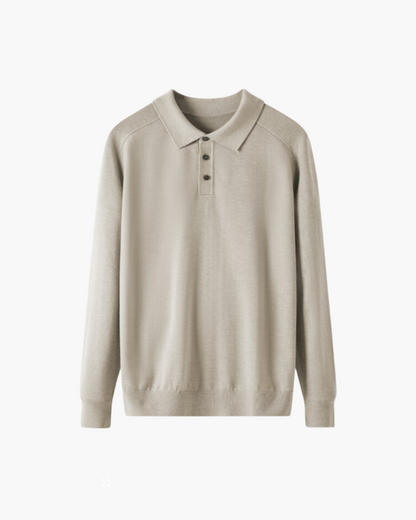 Old Money Polo De Lana Premium 100% Hombre