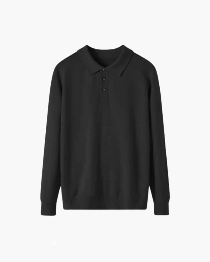 Old Money Conjunto De Polo De Lana Y Pantalón Stretch Hombre