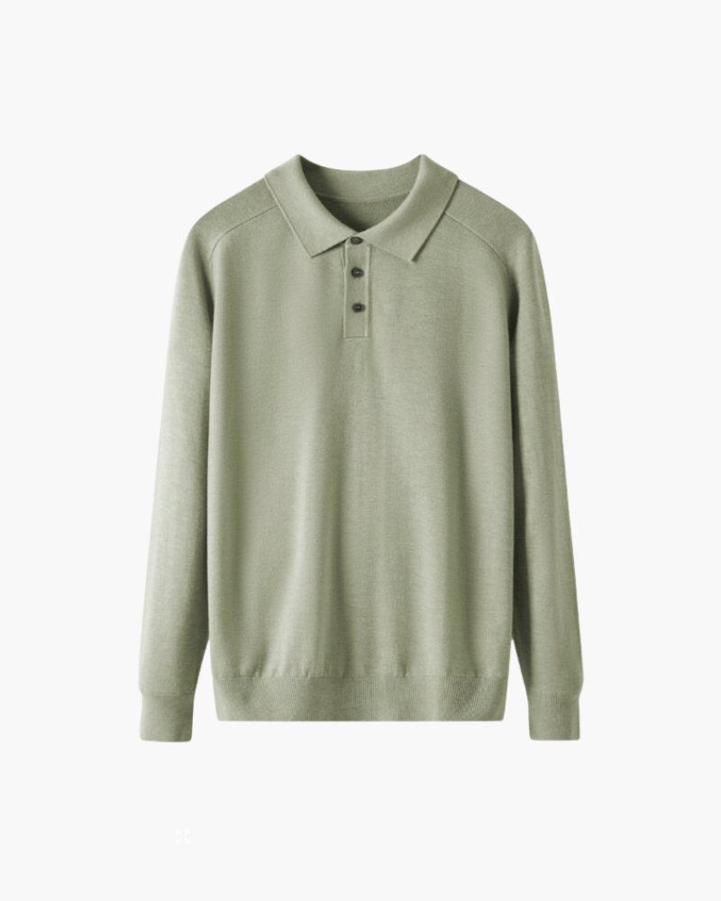 Old Money Polo De Lana Premium 100% Hombre